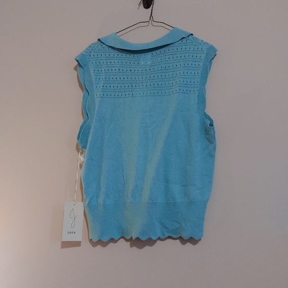 Joie cotton blend knit  top nwt size M - Picture 3 of 5